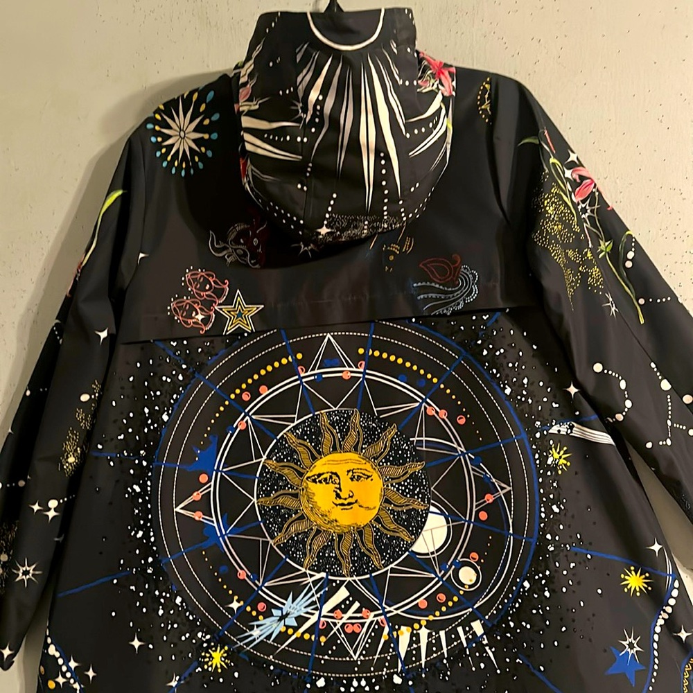 Johnny Was reversible coat. Rain resistant NWOT - Picture 3 of 12